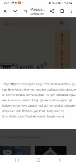 popup açıldıktan sonraki görünüş, popup u kapatan X işareti de yok.