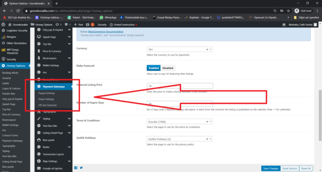 Options Options ‹ Gezvekonakla — WordPress - Google Chrome 23.09.2020 14_03_04