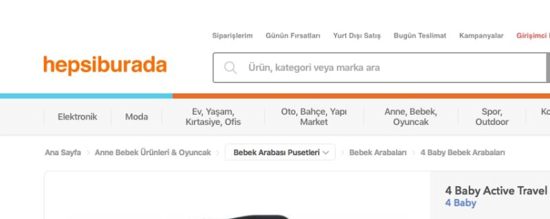hepsiburada-kategoriler