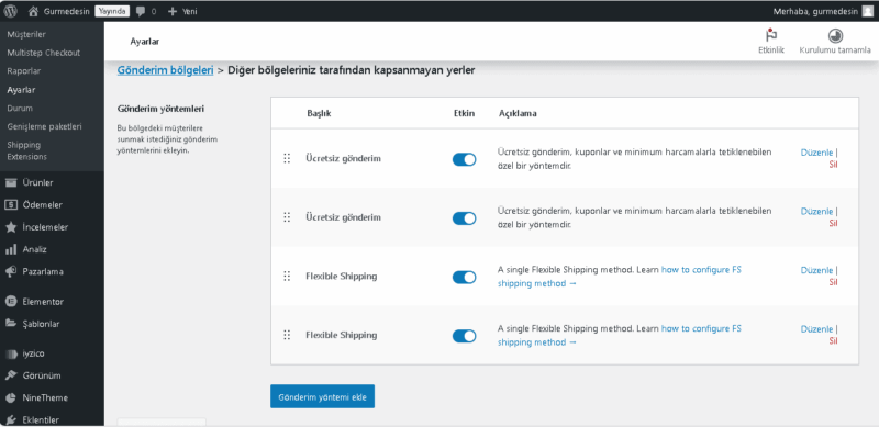 farklı bir tarayıcı
